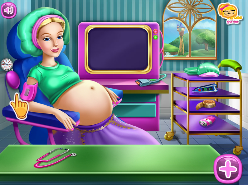 Ellie Princess Pregnant Check-Up