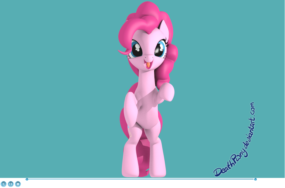 3D Pinkie Pie