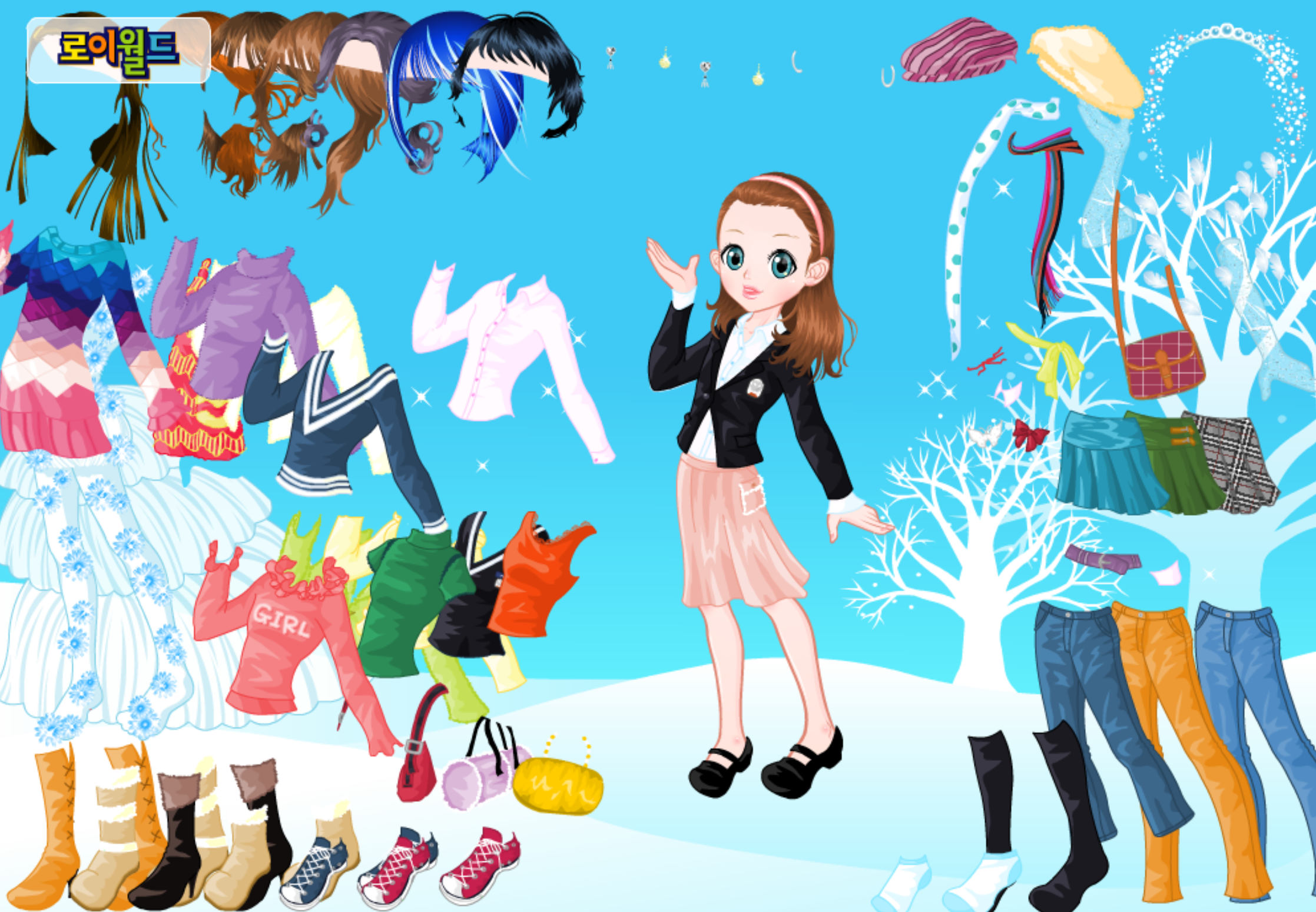 Roiworld Snow Day Dressup