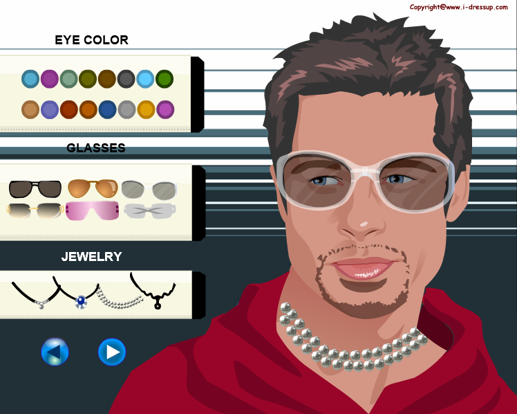 Brad Pitt Make Up