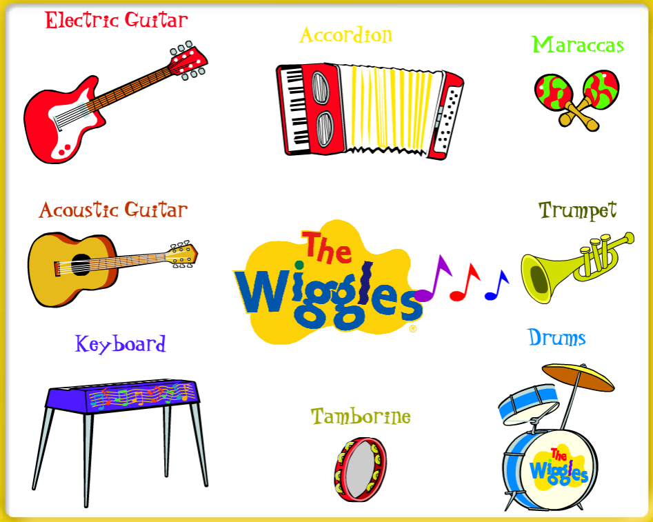 The Wiggles' Musical Instruments