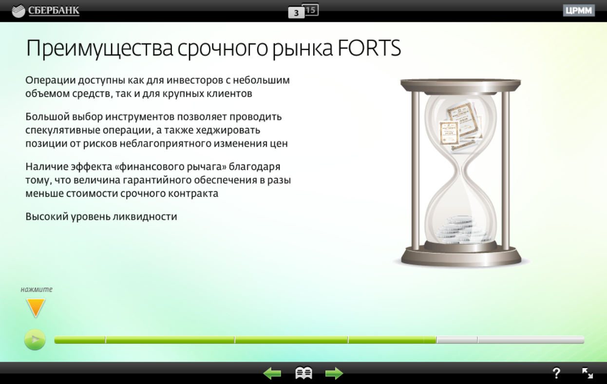 Сбербанк: Брокерские услуги Сбербанка России на срочном рынке FORTS