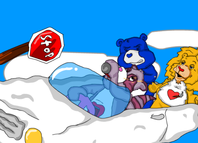 Care Bears Messed up