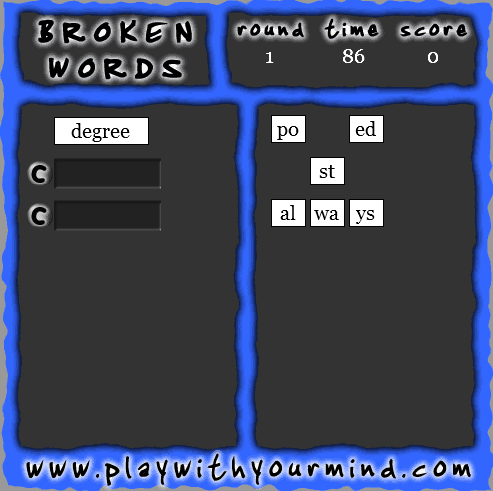 Broken Words