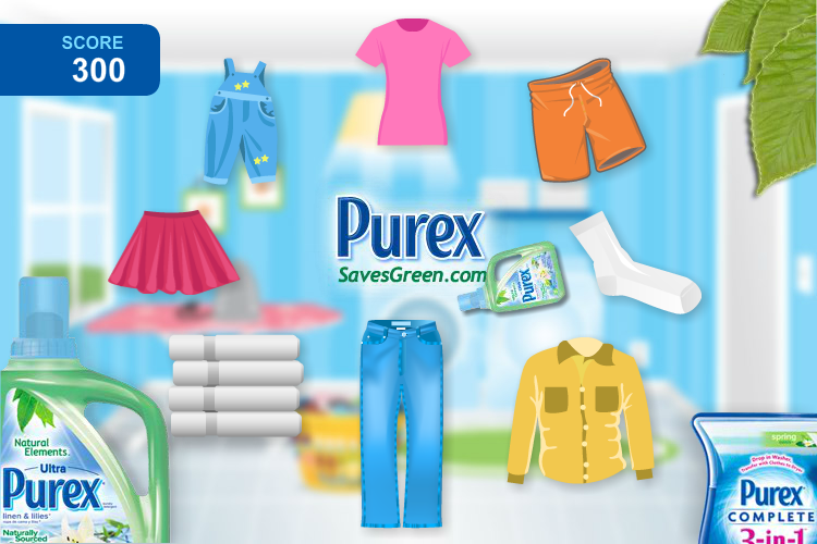 Purex Saves Green Follow the Leader