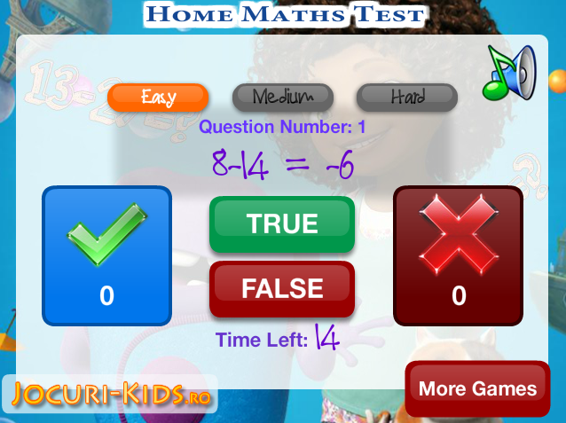 Home Maths Test
