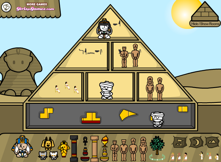 JMKit Doll House: Egyptian Pyramid