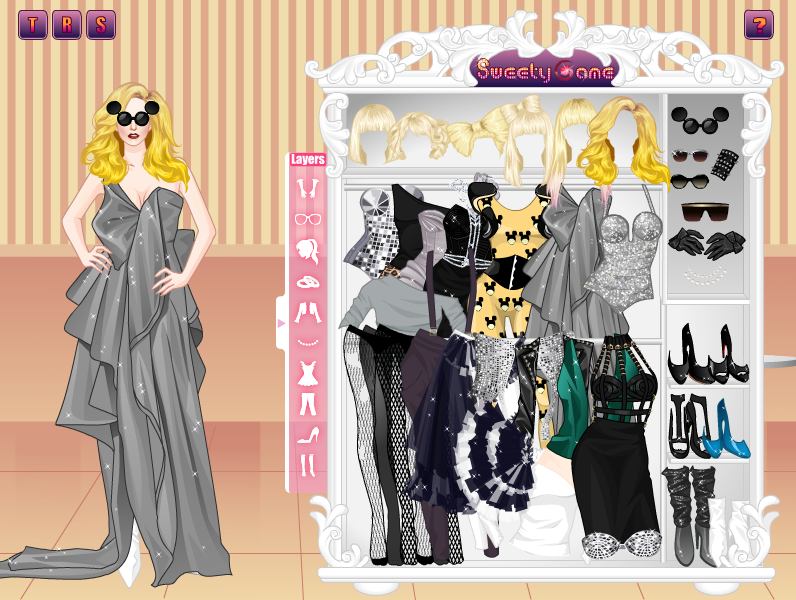 Lady GaGa Dress Up Game