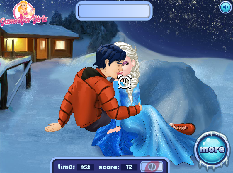 Elsa & Ken Kissing