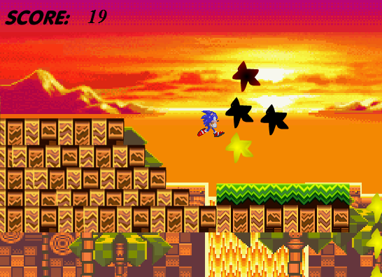 Sonic Flash Game 1