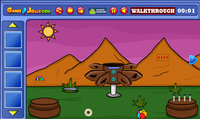 Cute Man Hungry Escape