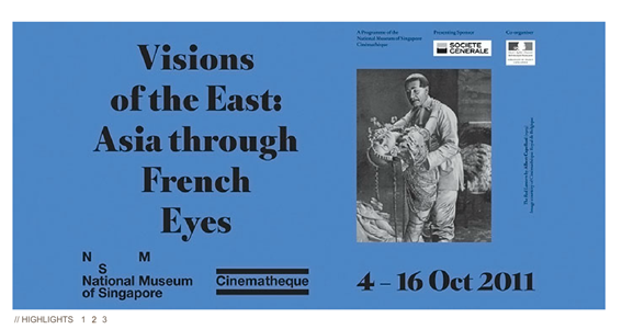 National Museum of Singapore 2011: September-December Highlights Banner