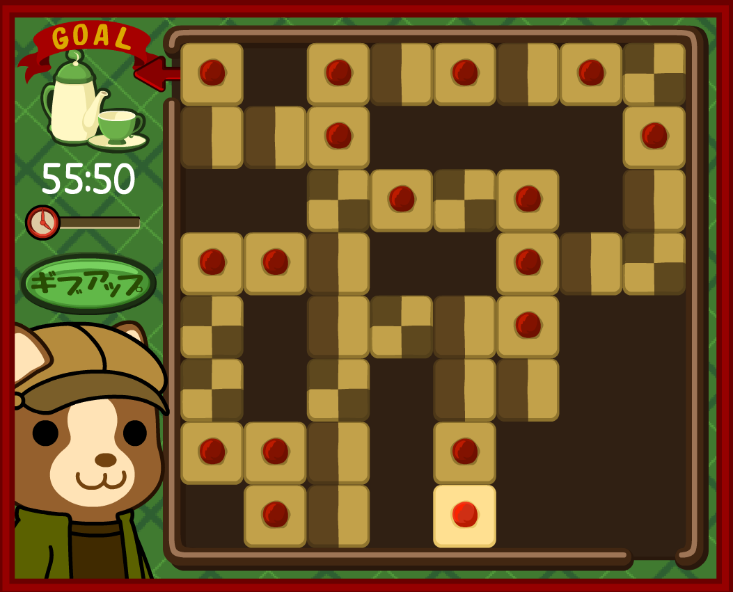 ココアのひとふでクッキー