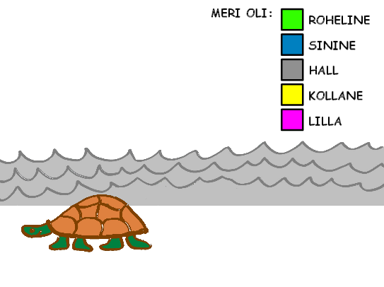 Värvimuinasjutt Kilpkonn Peeter