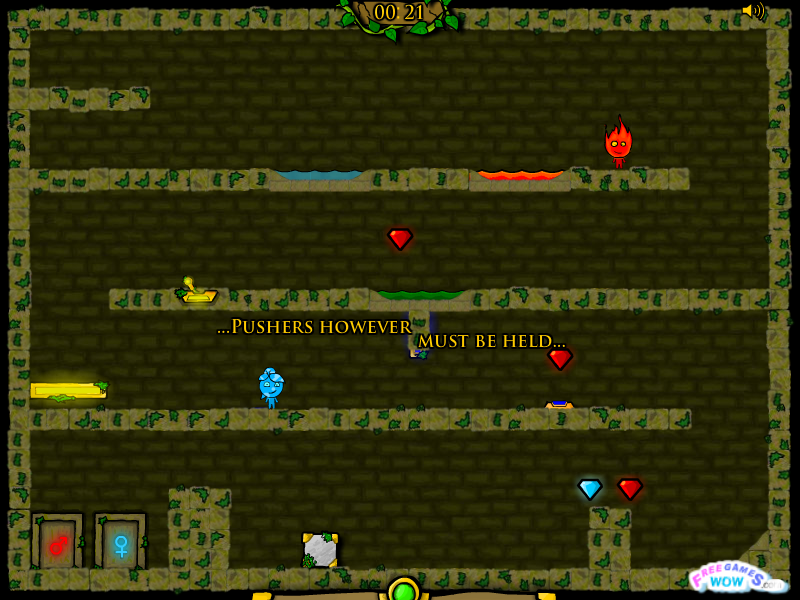 Fireboy & Watergirl in The Forest Temple III