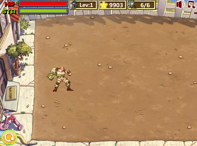 Armor Warrior VS Zombies