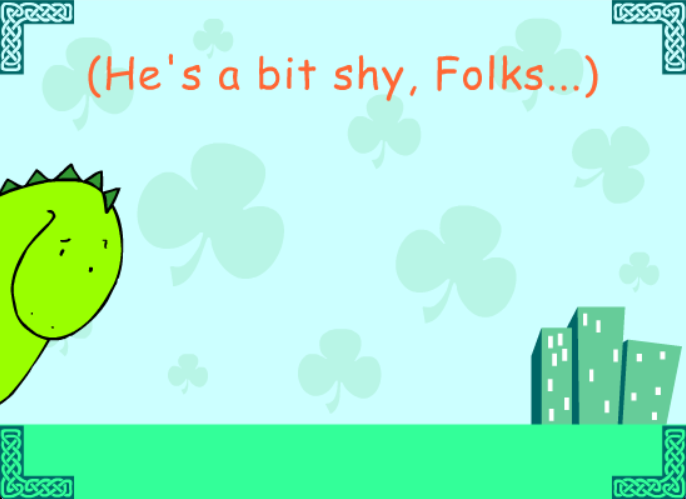 St. Pat-Zilla visits YOU