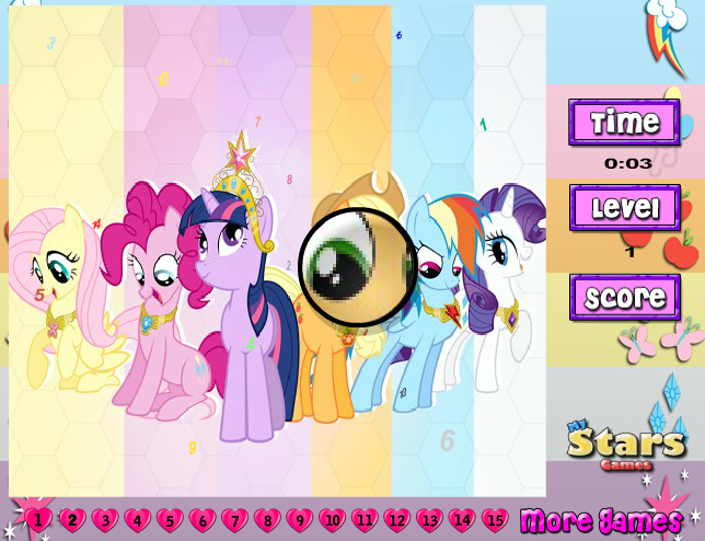 My Little Pony Hidden Numbers