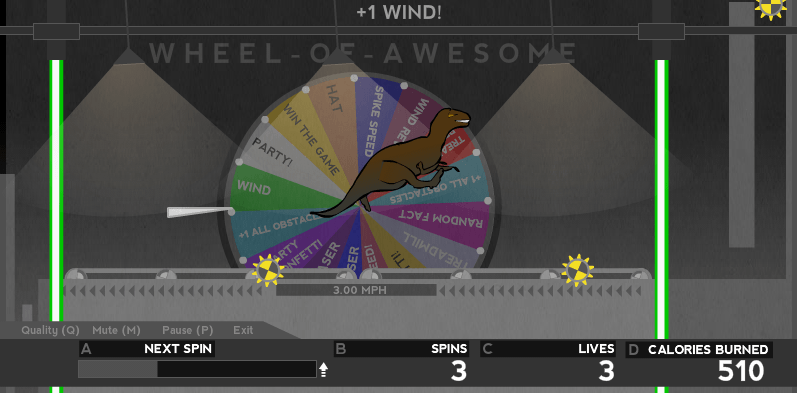 Treadmillasaurus Rex