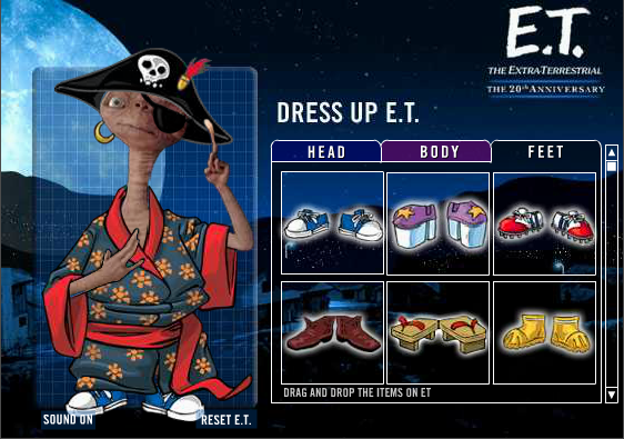 Dress Up E.T.