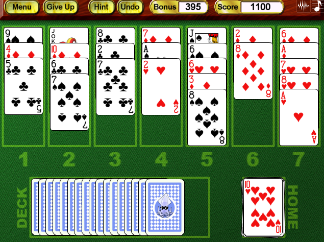 Crystal Golf Solitaire