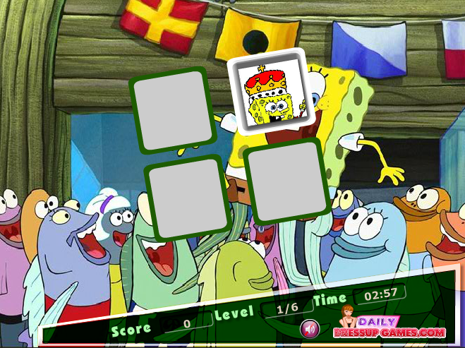 SpongeBob Memory Match