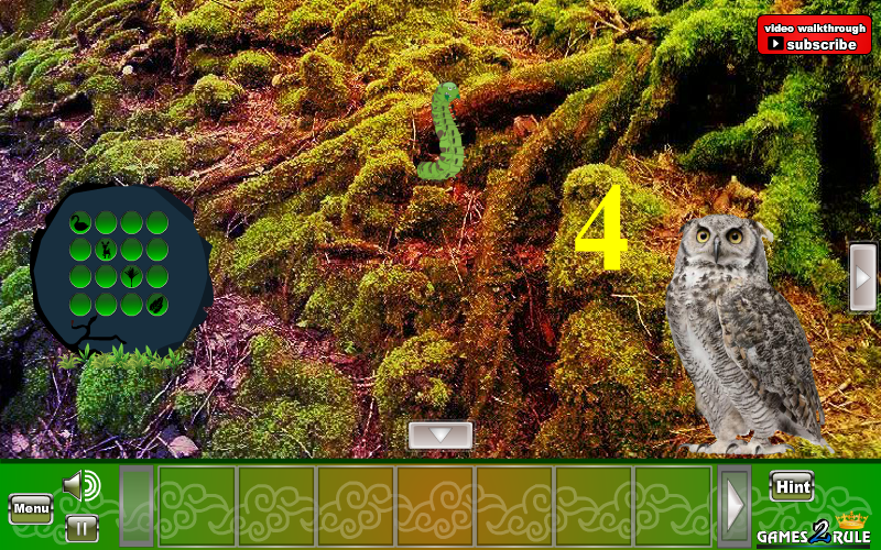 Clown Owl Forest Escape