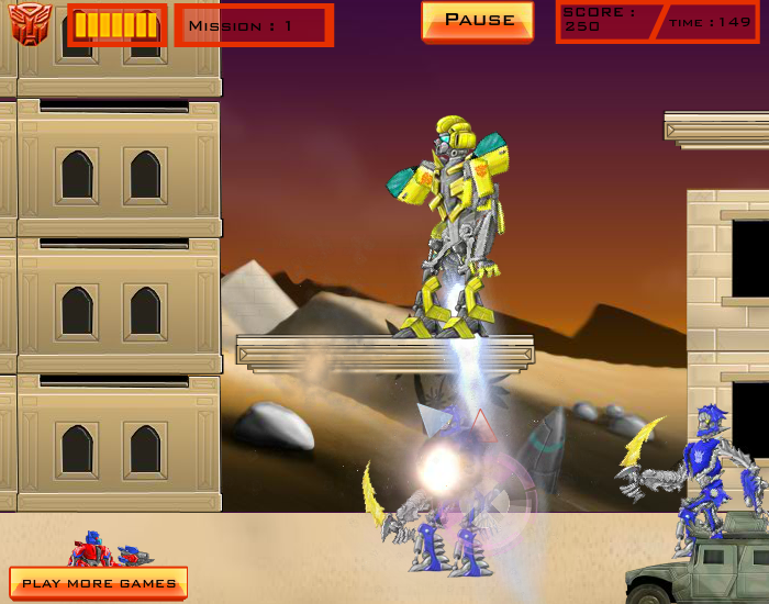 Transformers Take Down