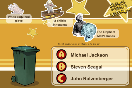 Célébrité Poubelle Magnifique!