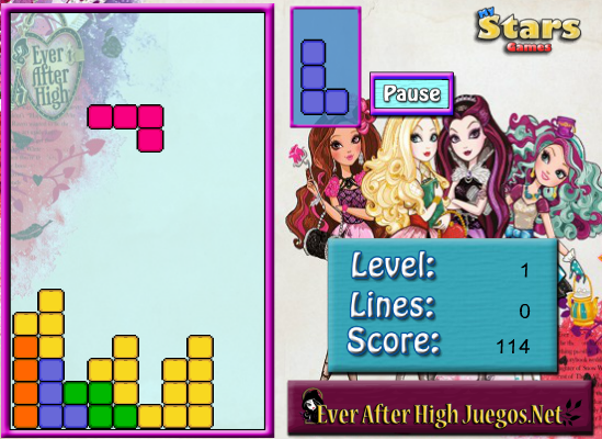 Ever After High Tetris