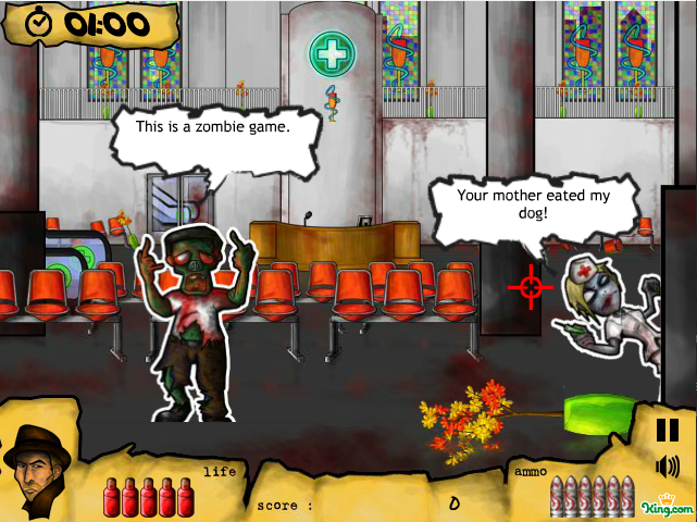 Horde of English Zombies