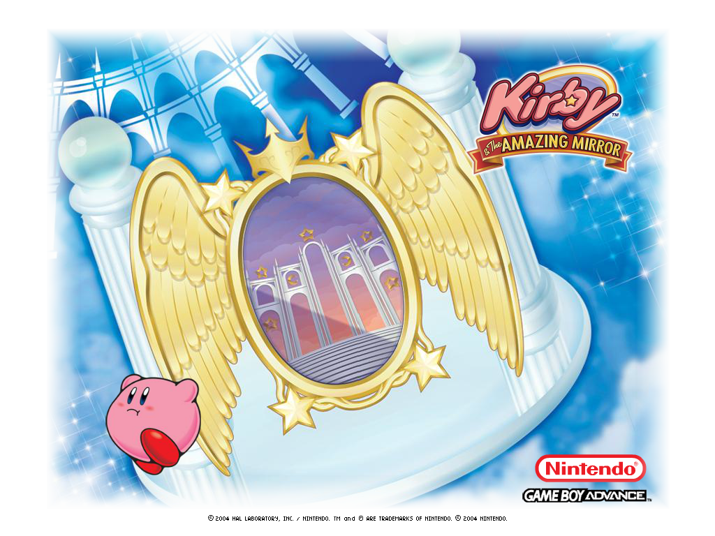 Kirby & the Amazing Mirror Screensaver