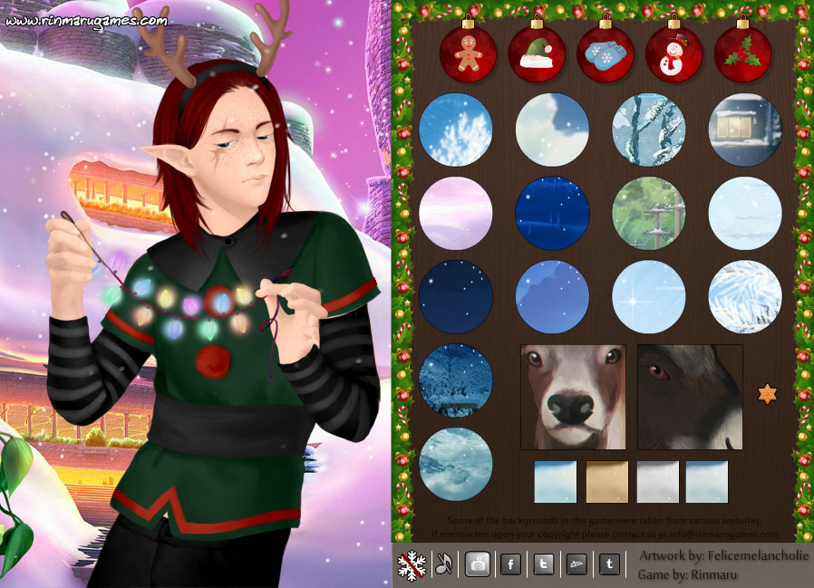 Cool Santa Dress Up Game