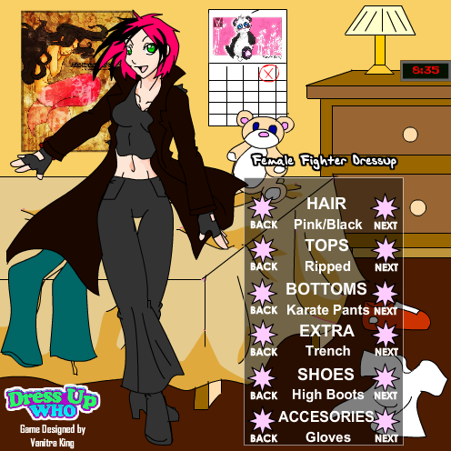 Female Fighter Dressup