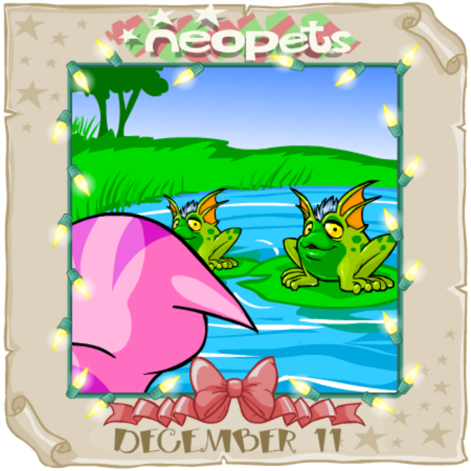 Neopets Advent Calendar 2003: Day 11