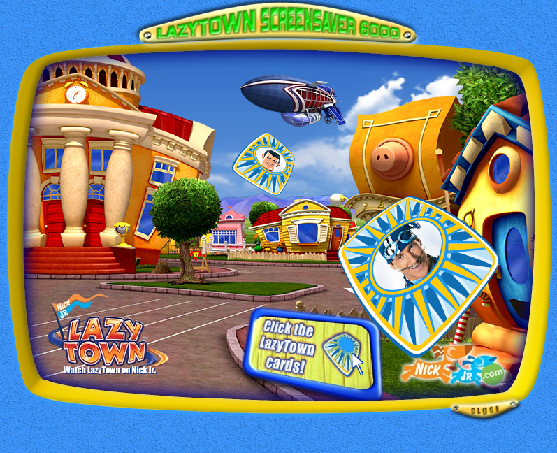 LazyTown Screensaver