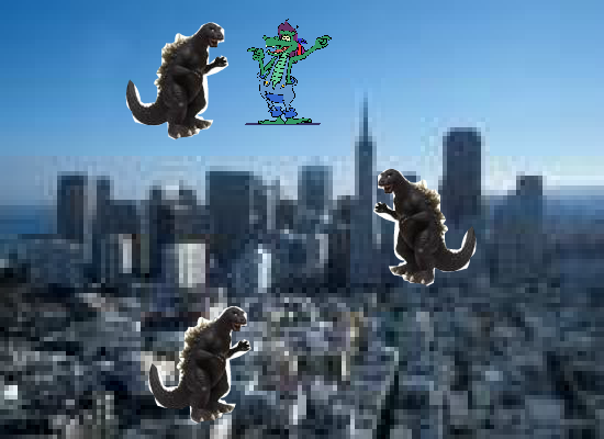 Go Godzilla!