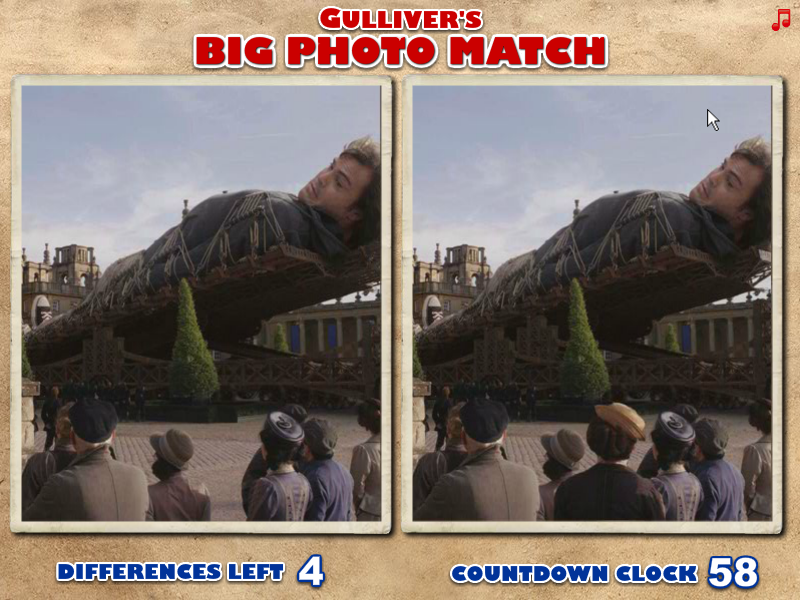 Gulliver's Big Photo Match