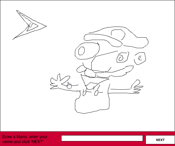 Draw a Mario!