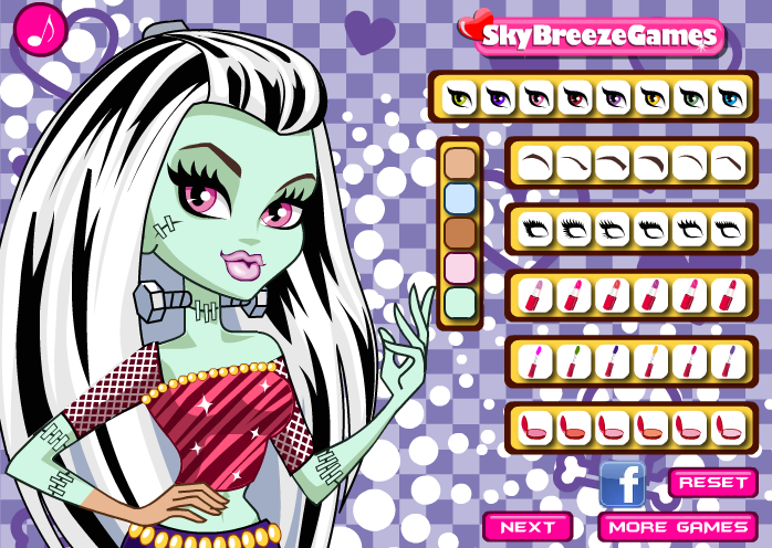 Monster High: Frankie Stein Makeover