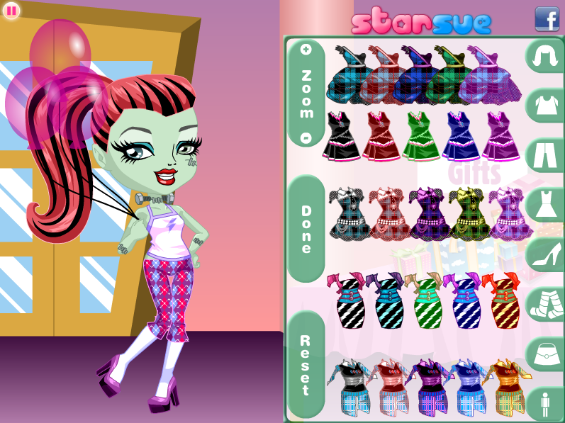 Monster High: Chibi Frankie Stein Dress Up