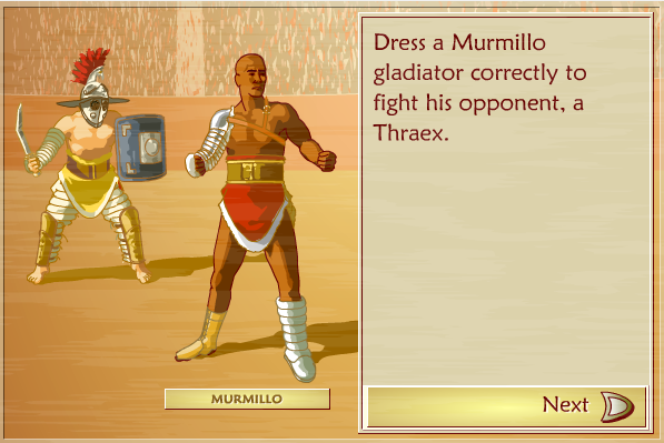 Gladiator: Dressed to Kill Game