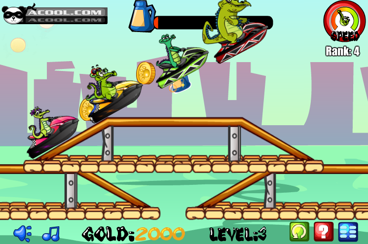 Swampy Motorboat Race