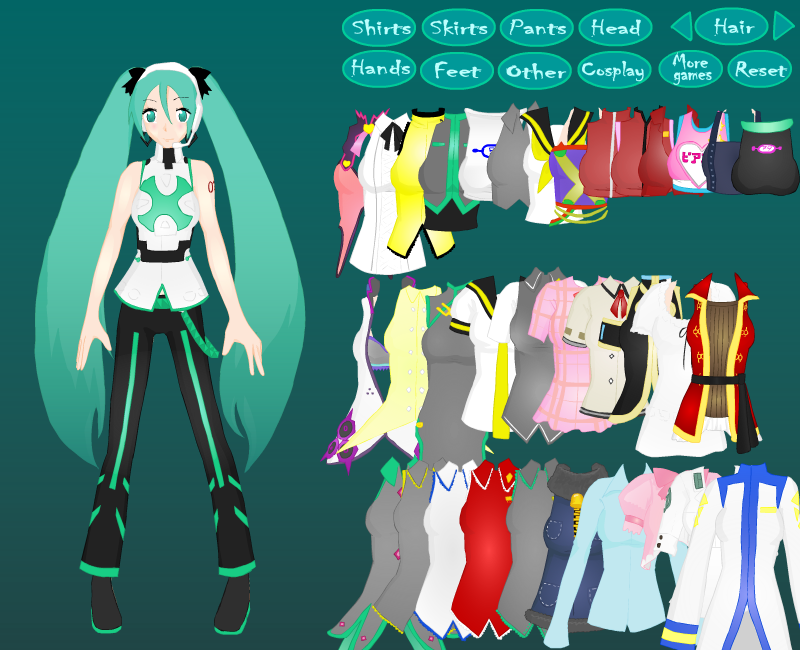 Hatsune Miku Dress Up