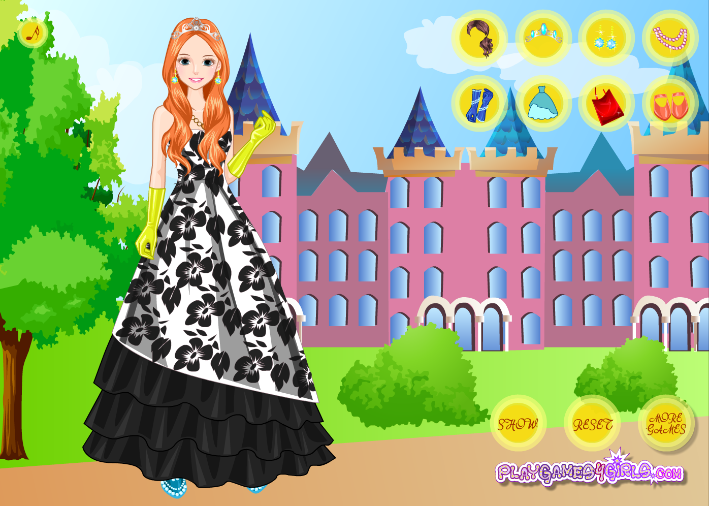 Princess Growns Dress Up