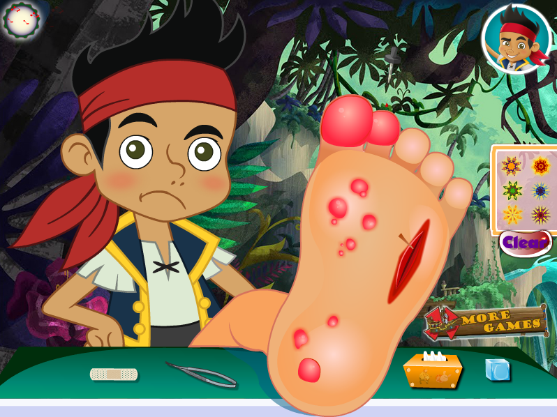 Jake's Never Land Pirate Foot Doctor