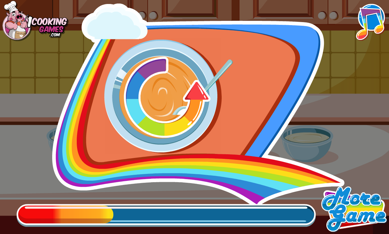 Cooking Rainbow Cupcakes