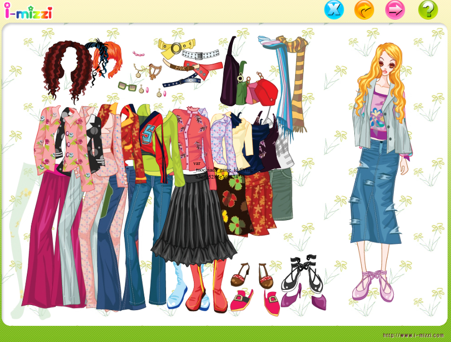 Spring Girl Dressup