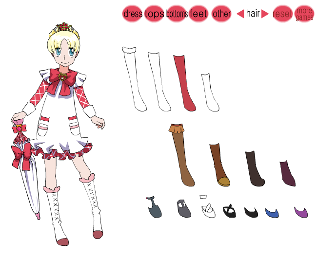 Ashita no Nadja Dress Up