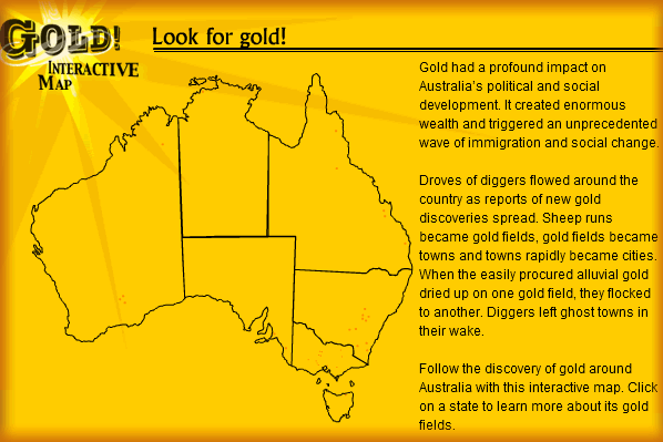 Gold Interactive Map